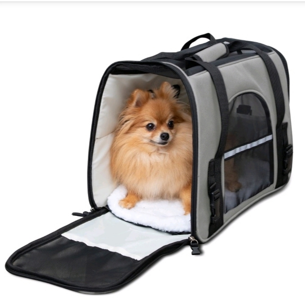 Pet Carrier for Dogs and Cats - Soft-Sided FAA Airline-Approved Easy Travel